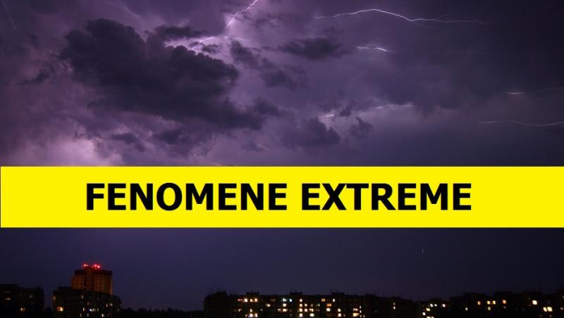 Fenomene periculoase în România! Ce se întâmplă în următoarele ore cu vremea