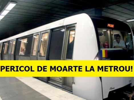 Pericol de moarte la metroul din București! Mii de călători, la un pas de o tragedie cumplită! Ce s-a întâmplat