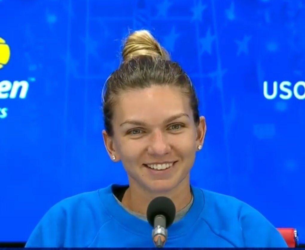 Simona Halep zâmbește după eliminarea-șoc din turul I de la US Open: ”Dacă înveți asta, nu ai pierdut!” Mesajele liderului WTA