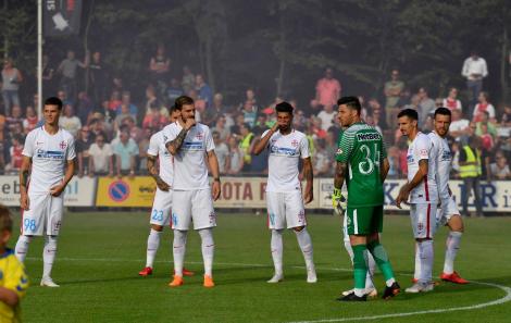 Pierdere uriașă pentru FCSB înainte de returul cu Rapid Viena din play-offul Europa League! Bălgrădean, OUT
