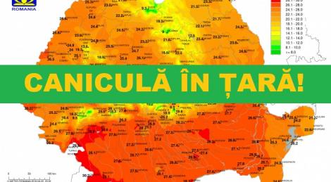 Caniculă în România! Ce ne așteaptă în perioada următoare