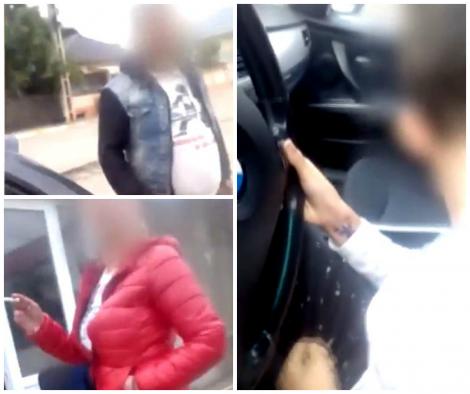 Imagini șocante! Copil de ZECE ANI, surprins în timp ce conducea o mașină în Târgoviște! Reacția unei mătuși, revoltătoare: ”Are permis pentru toate categoriile!”