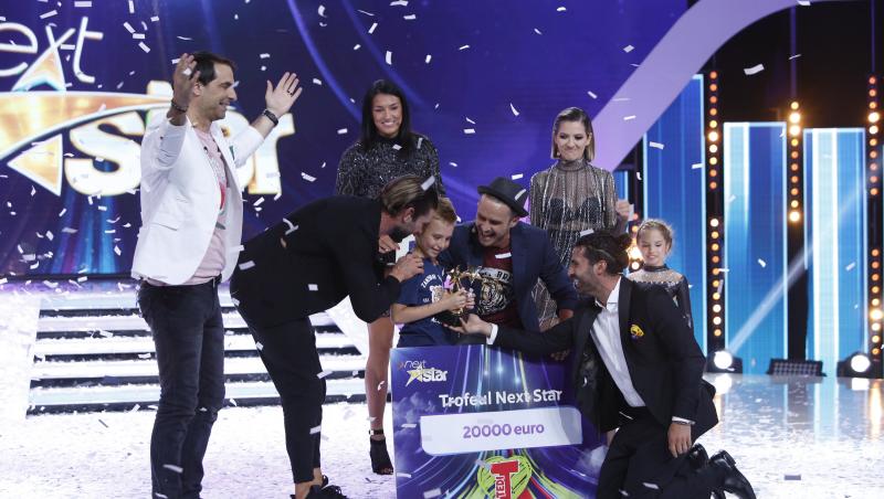 Finala celui de-al nouălea sezon al emisiunii „Next Star”, câștigată de „Micul Einstein” de România! Mihai Dobre i-a uimit pe toți!