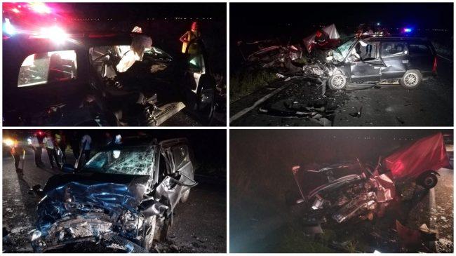 Accident cumplit la ieșirea de pe A1, &icirc;n apropiere de Nădlac! Trei persoane au fost rănite grav, &icirc;n urma impactului teribil