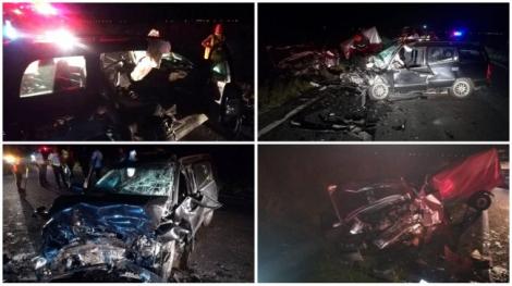 Accident cumplit la ieșirea de pe A1, în apropiere de Nădlac! Trei persoane au fost rănite grav, în urma impactului teribil