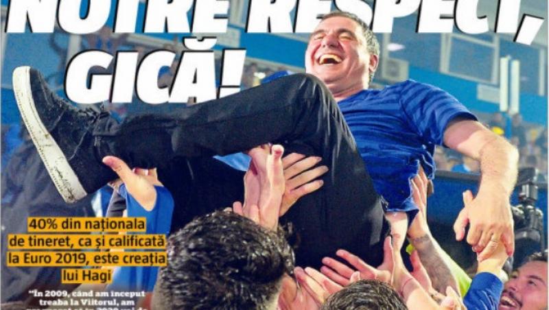 Revista presei sportive, 13.09.2018: Gică Hagi, salvatorul fotbalului românesc! Barcelona, clauză specială pentru Saul; Pep, înapoi la Barcelona..la finalul carierei