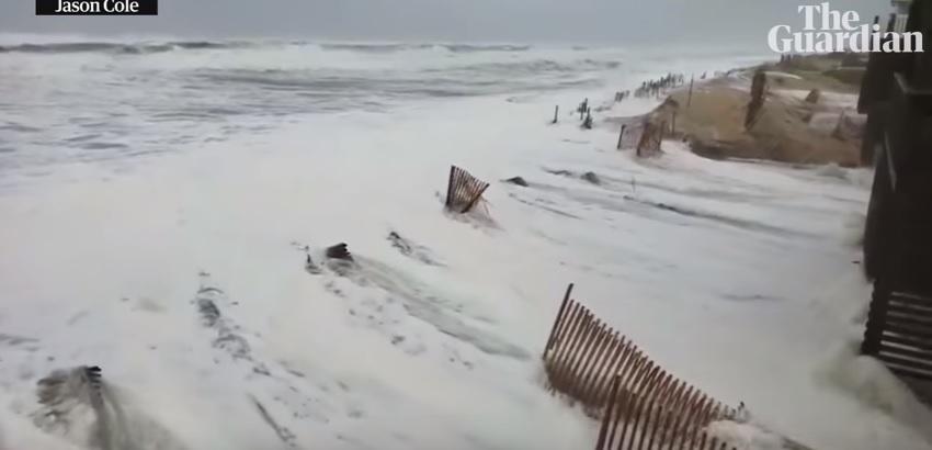 Ce lasă &icirc;n urmă uraganul Florence. Inundații și &icirc;ntuneric (VIDEO)