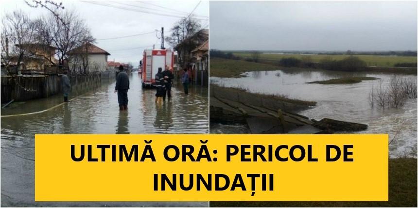 Nu am scăpat! Hidrologii au emis AVERTIZARE de INUNDAȚII. Aceste județe trebuie să se pregătească