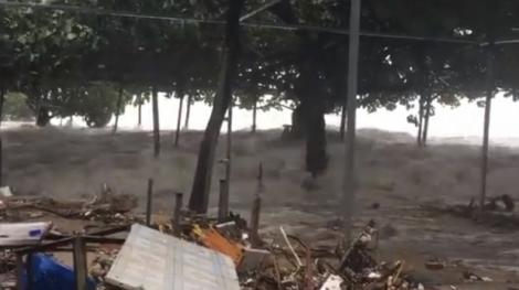TRAGEDIE în China! Taifunul Mangkhut a făcut primele victime. Au avut morți CUMPLITE
