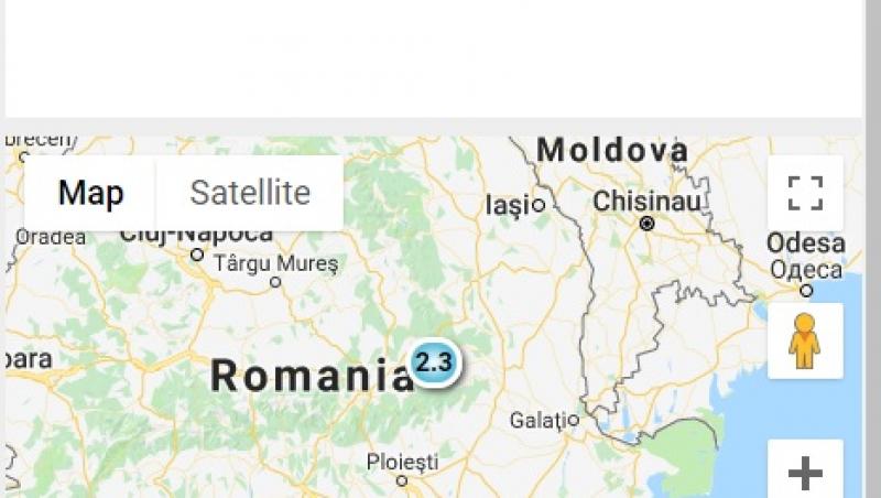 Cutremur mare în România, în urmă cu puțin timp! Ce magnitudine a avut