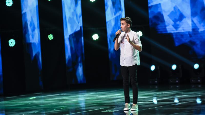 Eduard Ungureanu, marea SURPRIZĂ a serii, la „X Factor”! La doar 14 ani, fostul concurent „Next Star” este o forță greu de oprit!