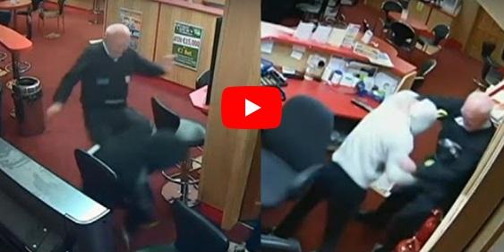 VIDEO. Curajul nu are v&acirc;rstă! Un bătr&acirc;n de 85 de ani a pus pe fugă trei hoţi &icirc;narmaţi