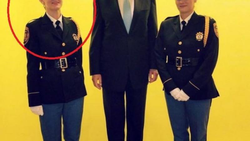FOTO! O româncă îl escortează pe cel mai puternic om din lume: Ea e polițista care l-a păzit pe Trump la ONU