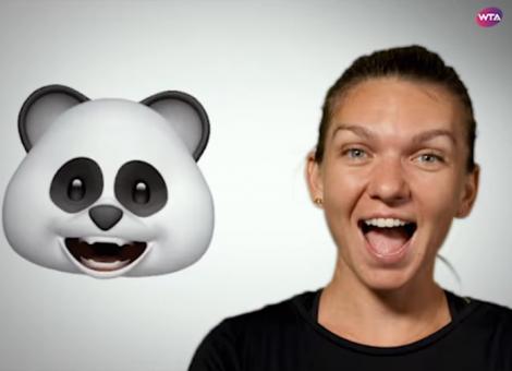 VIDEO! WTA publică un filmuleţ cu momente amuzante cu Simona Halep, de ziua româncei