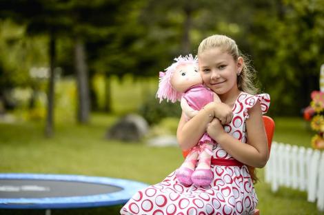 La doar 8 ani, Maria Nicole a obținut un rol în "Fructul Oprit", cel mai urmărit serial din România: "Pot să plâng la comandă"