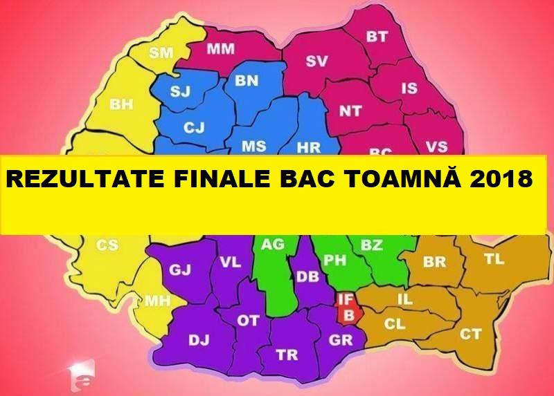 REZULTATE FINALE BAC 2018 Toamnă, AFIȘATE ACUM pe Edu.ro. Note după contestații