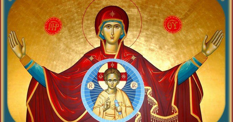 Sf&acirc;nta Maria Mică. Rugăciune pentru cei adormiți, către Născătoarea de Dumneze