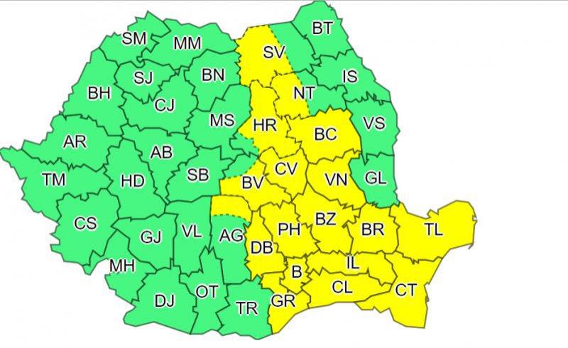 Meteo 9 septembrie. Cum va fi vremea duminică &icirc;n Rom&acirc;nia