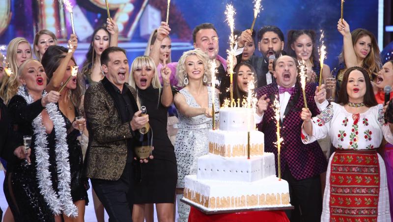 Dan Negru, de 19 ani liderul spectacolelor de Revelion! Peste 3.700.000 de români au urmărit Revelionul Starurilor 2019, la Antena 1