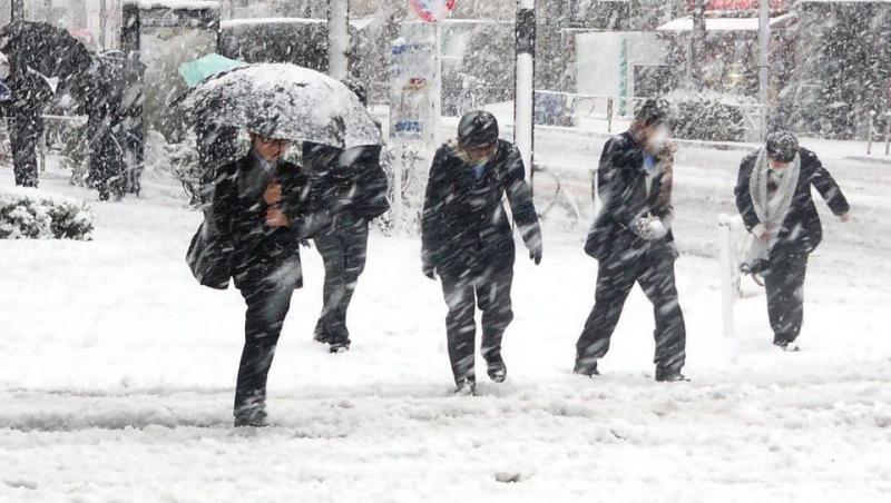 Urgie albă peste România! ANM a emis Cod galben de ninsori şi viscol, până vineri seara. Situația va fi critică în șapte județe