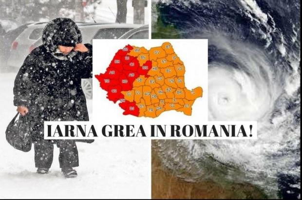 Cod galben de ninsori, risc de avalanşe și curse aeriene anulate: Zăpada despășește doi metri. Urgia albă continuă &icirc;n Rom&acirc;nia. Noi avertizări ANM