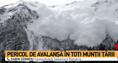 Risc de avalanșă pe pârtiile din România! Ce avertisment au lansat specialiștii ANM pentru turiști