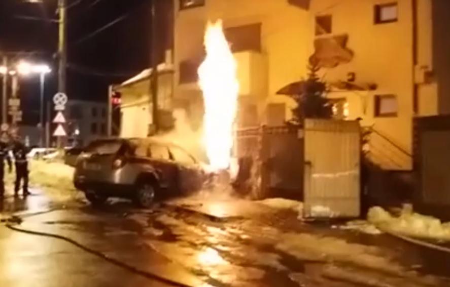 Un t&acirc;năr din Bacău a vrut să se plimbe, dar a fost la un pas de a comite o tragedie! Un martor a făcut atac de panică (VIDEO)
