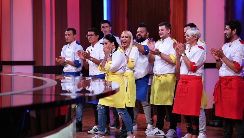 Record de audienţă în semifinala „Chefi la cuțite”: 5 bucătari au rămas în cursa către finală