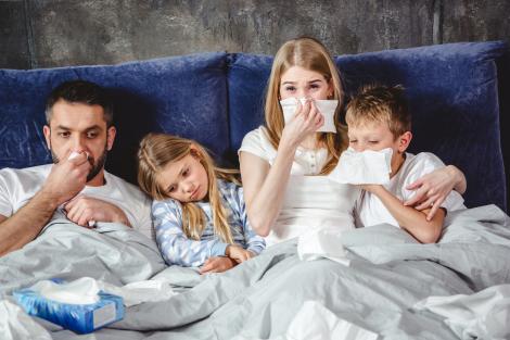 Gripa în România. Câte tipuri gripă există și cazuri înregistrate pe județe