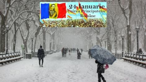 Cum va fi vremea pe 24 ianuarie, Ziua Unirii Principatelor Române! Prognoza meteo actualizată