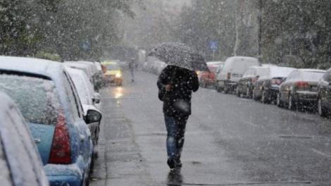 Vremea în București 25 ianuarie. Precipitațiile acoperă Capitala