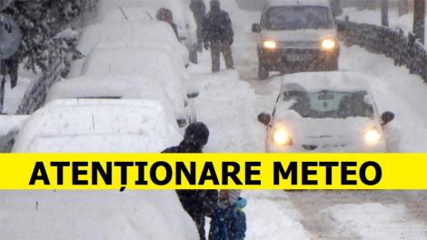 Cod galben în România! Iarna se dezlănțuie total! Ce anunță meteorologii