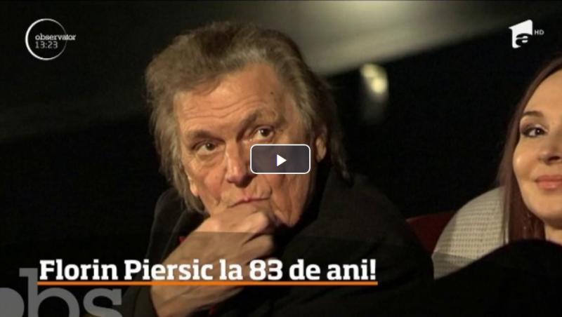 Florin Piersic, sărbătorit cu fast la Cluj, la împlinirea a 83 de ani! Marele actor, într-o formă de invidiat: ”Toate doamnele să vină la mine!”