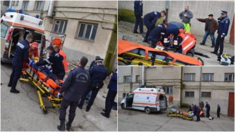 Accident grav în Alba Iulia după ce un tânăr s-a prăbușit de la 10 metri înălțime. Bărbatul lucra la reabilitarea unei clădiri