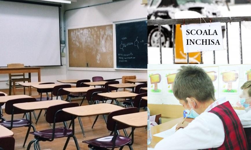 Oficial. Lista școlilor care se &icirc;nchid din cauza epidemiei de gripă, joi și vineri