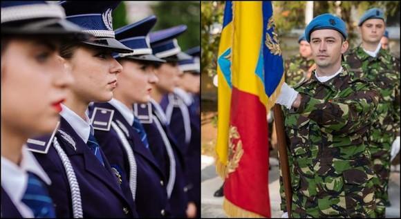 C&acirc;ţi bani primesc &icirc;n plus poliţiștii și militarii de la 1 ianuarie 2019! Salariile lor vor crește cu aproape 1.000 de lei pe lună