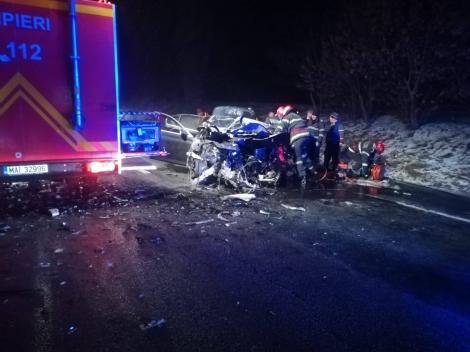 Accident grav în Bacău, în urmă cu puțin timp! Doi morți și doi răniți, după ce unul dintre șoferi a adormit la volan
