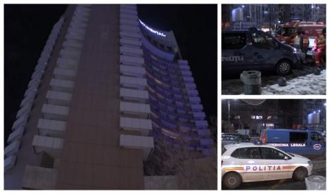 VIDEO| Cine este bărbatul care s-a sinucis, aruncându-se de la etajul 15 al Hotelului Intercontinental. Totul a pornit de la o discuție telefonică cu soția