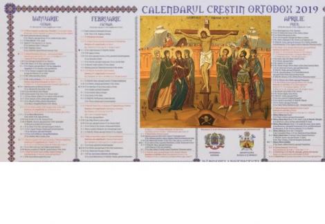 Calendar ortodox 2019. Când pică Paștele ortodox și catolic până 2025