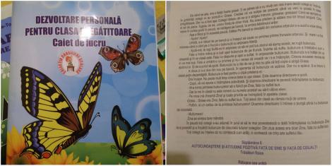 „Grasa”, personaj principal într-un caiet de lucru la clasa pregătitoare: „Copiii fugeau de ea, fiindu-le chiar frică”