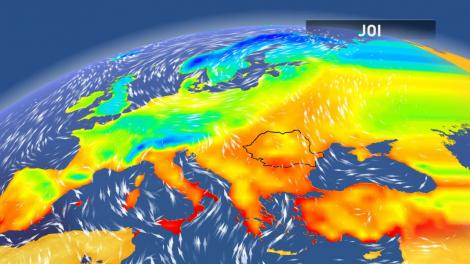 Un uragan puternic a ajuns în Europa. Şi România va fi în calea furtunilor la sfârşitul acestei săptămâni