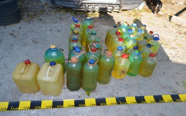Bărbat acuzat de contrabandă! Polițiștii au descoperit 200 de litri de motorină și țigări netimbrate