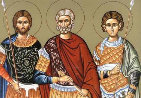 Calendar ortodox 12 octombrie. Trei Mucenici sunt cinstiți în această zi