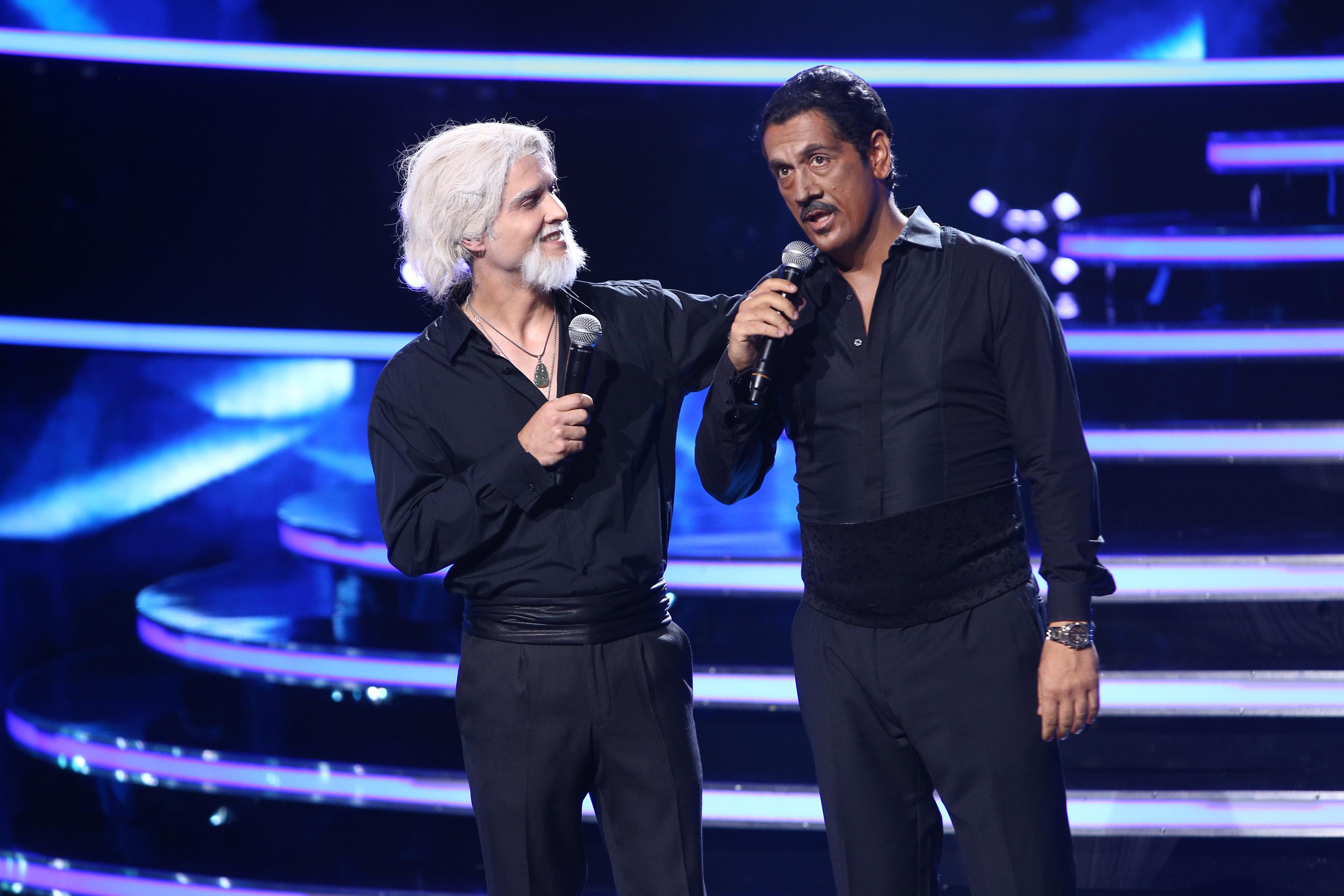 Transformarea de care i-a fost teamă lui Șerban Copoț! Kenny Rogers și Lionel Richie ne-au fermecat pe scena „Te cunosc de undeva!”