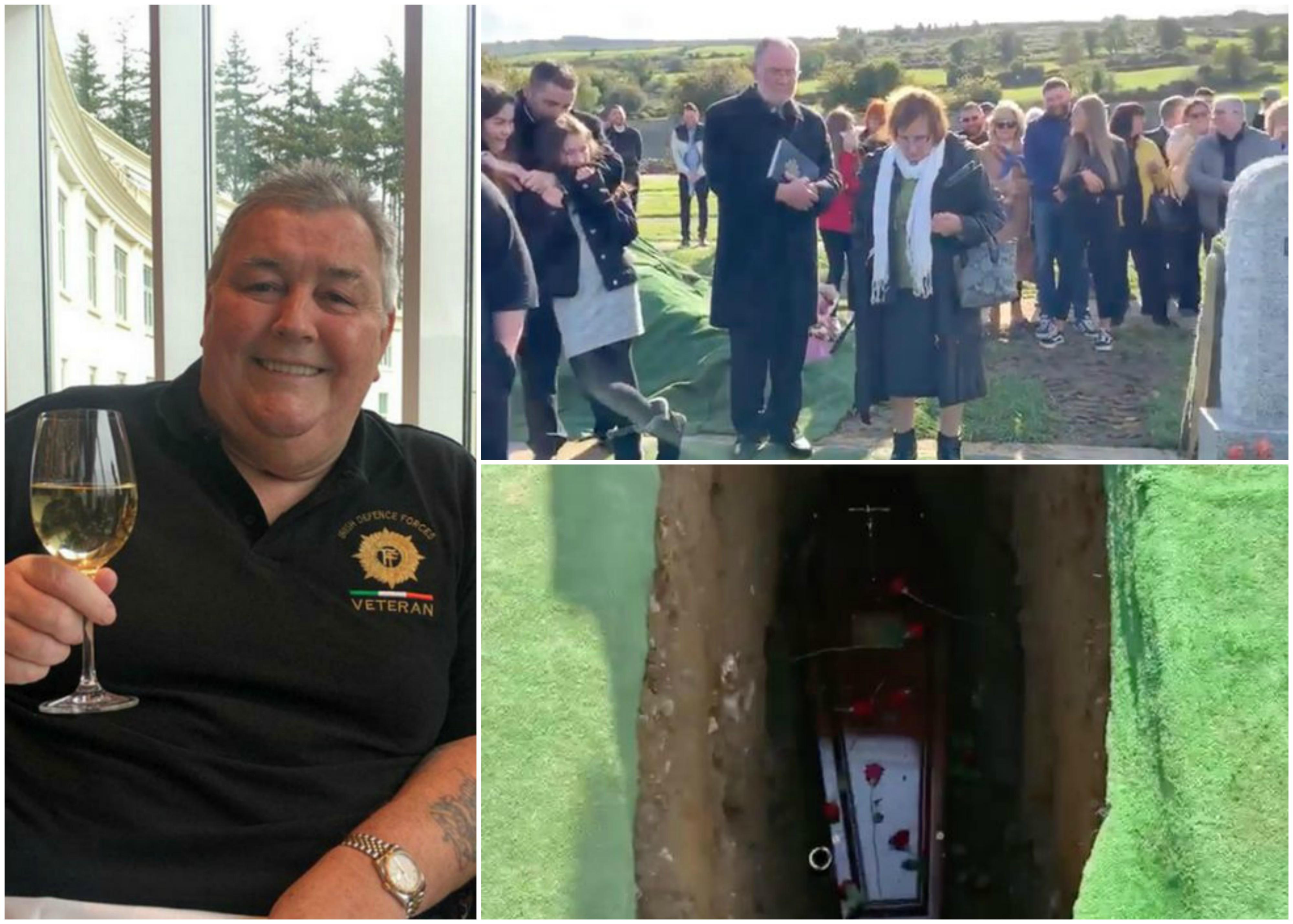 &bdquo;Alo! Ăla e popa?&rdquo;. Un bunic a ciocănit &icirc;n capacul sicriului său, după ce a fost băgat &icirc;n groapă! Cum au reacționat cei care &icirc;l jeleau - Video