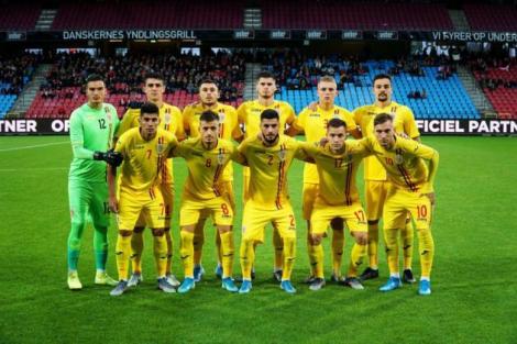 Naţionala de tineret a României a învins Irlanda de Nord, scor 3-0, în preliminariile Euro-2021