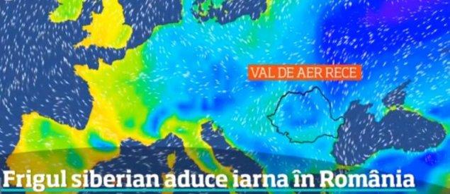 Revin ploile! Prognoza ANM: Încă un val de aer polar pătrunde în România, iar temperaturile scad cu 20 de grade Celsius