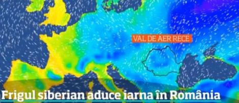 Revin ploile! Prognoza ANM: Încă un val de aer polar pătrunde în România, iar temperaturile scad cu 20 de grade Celsius