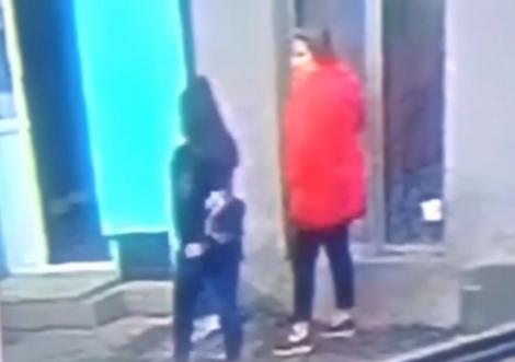 Ultimele imagini cu Luiza Melencu! Cine este femeia în roșu filmată în ziua răpirii, alături de adolescenta de 19 ani din Caracal