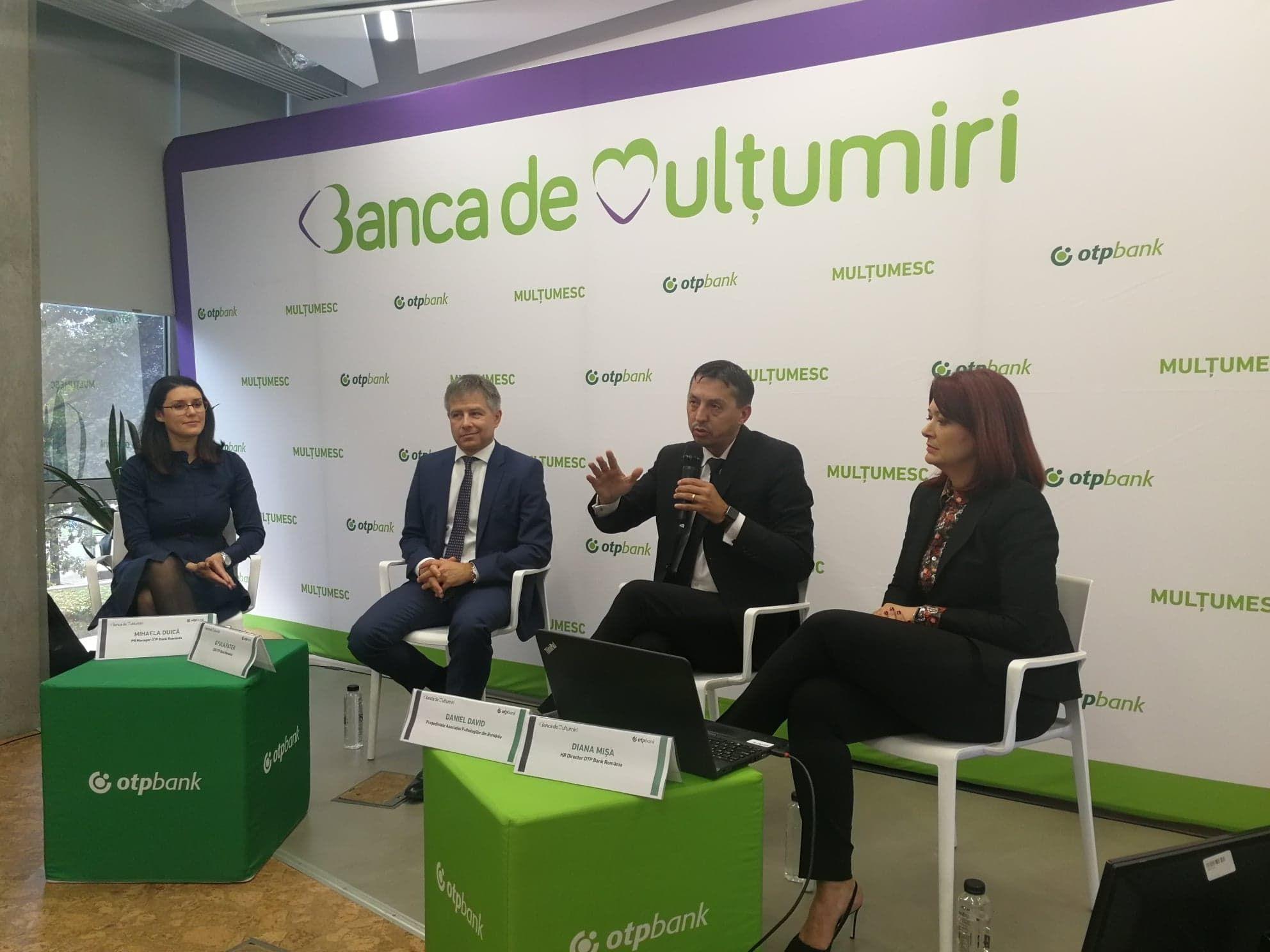 OTP Bank Rom&acirc;nia vrea să angajeze circa 400 de oameni &icirc;n următorul an. "Vrem să ne dublăm cota de piaţă, la 5%, p&acirc;nă &icirc;n 2024"
